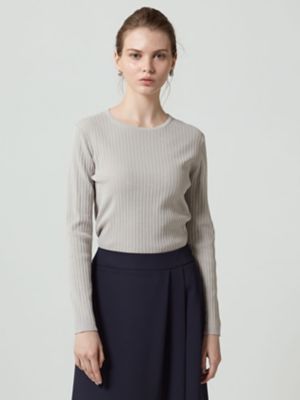 ニット セール】 ヘザーカラーリングワッフルニット / メランジニット