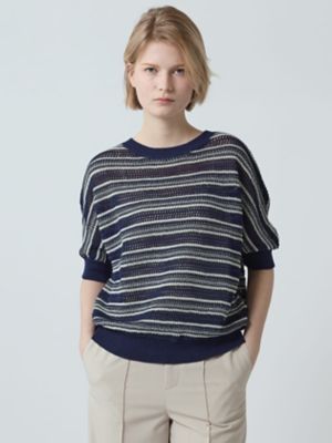 BATONER【新品】メッシュニット メッシュニットプルオーバー（5005260014