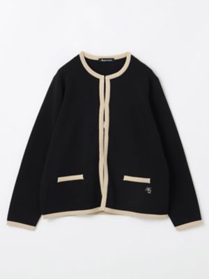 配色パイピングニット（5005260020） | Aquascutum