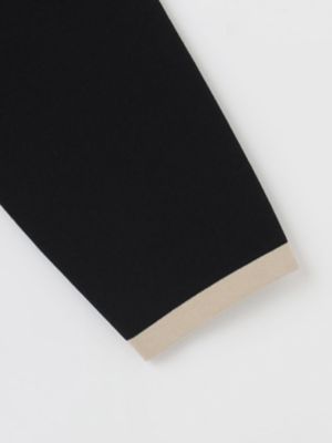 配色パイピングニット 配色パイピングニット（ニット/セーター）｜abc une face（アー