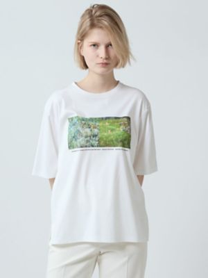 ＜Aquascutum (Women)＞フォトプリントスムースＴシャツ（５００５２７００４１）