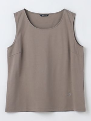 Aquascutum (Women)/アクアスキュータム スビンスムースタンクトップ(5005270217) 85_チャイロ トップス【三越伊勢丹/公式】