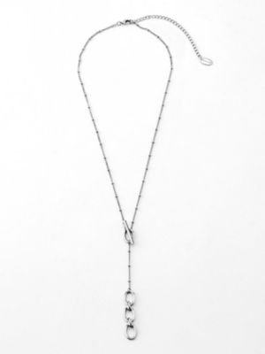 ＜Aquascutum (Women)＞ロングマンテルネックレス（５００５２９０００９）