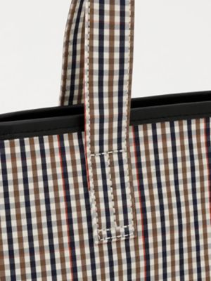 チェックトートBAG 大（5005290012） | Aquascutum