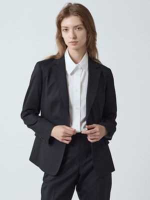 ＜Aquascutum (Women)＞【セットアップ対応】ウールストレッチジャケット（５００５４０４０２９）