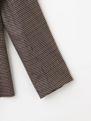 セットアップ対応】クラブチェックテーラードジャケット