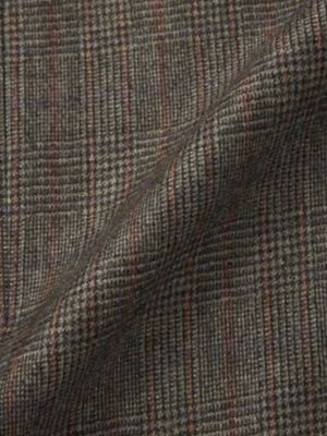 ラメグレンチェックダブルジャケット（5005404045