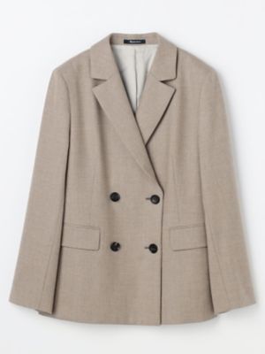 ＜Aquascutum (Women)＞カシミヤ　ストレッチ　ダブルＪＫ（５００５４０４０７０）