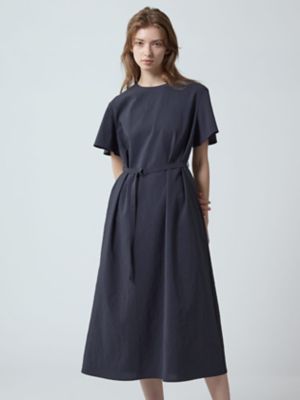 Aquascutum (Women)/アクアスキュータム ストレッチAライン サマードレス(5005416003) 39_ネービーブルー ワンピース・ドレス【三越伊勢丹/公式】