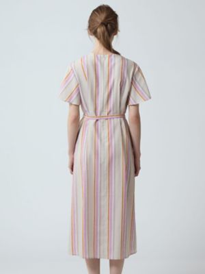 ストライププリント サマードレス（5005416004