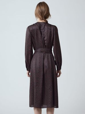 スクエアードットプリント ドレス（5005416034