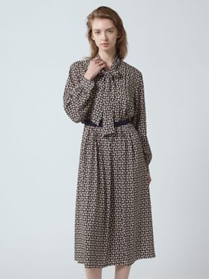 ＜Aquascutum (Women)＞【ＮＩＫＫＥＩ掲載】ブロッククラブチェックドレス（５００５４１６０５２）