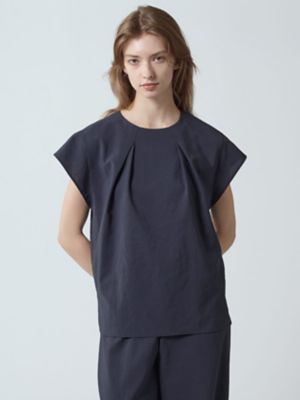 Aquascutum (Women)/アクアスキュータム ストレッチブラウス(5005420003) 39_ネービーブルー トップス【三越伊勢丹/公式】