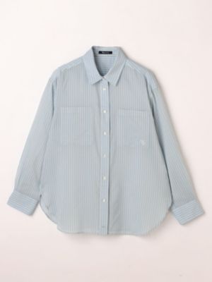 シアーストライプシャツ（５００５４２００７１）