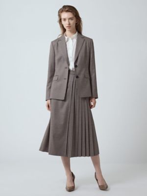 セットアップ対応】クラブチェックプリーツスカート