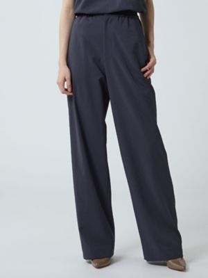 Aquascutum (Women)/アクアスキュータム ストレッチイージーパンツ(5005440003) 39_ネービーブルー パンツ・ズボン【三越伊勢丹/公式】