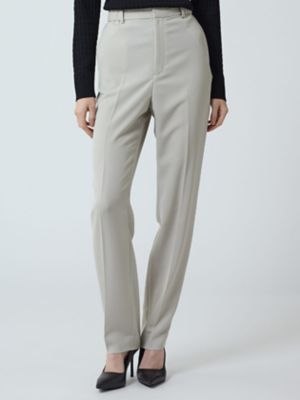 ＜Aquascutum (Women)＞ダブルクロステーパードパンツ（５００５４４００１７）