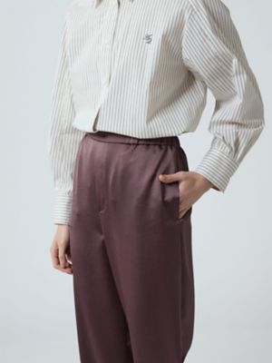 ヴィンテージサテン ワイドパンツ（5005440041