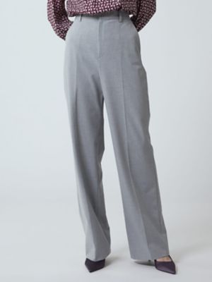 ＜Aquascutum (Women)＞【セットアップ対応】プレーンポプリンパンツ（５００５４４００５４）