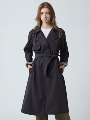 ファクトタム トレンチコート 黒 ブラック キュプラ ファクトタム トレンチコート 黒 ブラック キュプラ - メルカリ