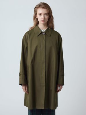 Aquascutum オーバーサイズド ウールギャババルカラーコート Aquascutum - BALMACAAN COAT