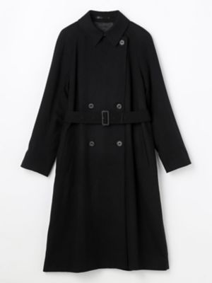 ＜Aquascutum (Women)＞カシミヤ　ＴＲＥＮＣＨ　ＣＯＡＴ（５００５４５００７４）