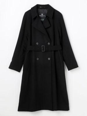 【限定】カシミヤ混 Aquascutumダークグレーコート L相当ヘリンボーン Guarsman（2205452455） | Aquascutum (Men)/アクア