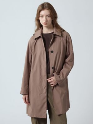 完売品☆アメノチハレ♪ステンカラーコート 丸衿グログランステンカラーコート （ステンカラーコート