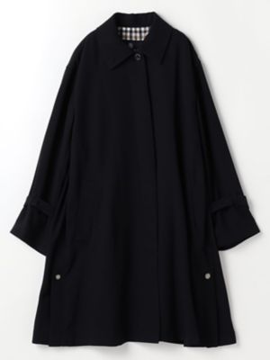 ＜Aquascutum (Women)＞トリアセ　ステンカラーコート（５００５４５０２９０）