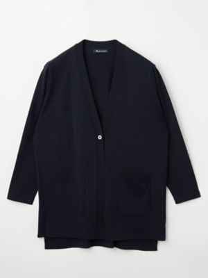 ＜Aquascutum (Women)＞コンフォートロングカーディガン（５００５４６０００３）