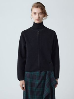 コクーンニットブルゾン（5005460022） | Aquascutum
