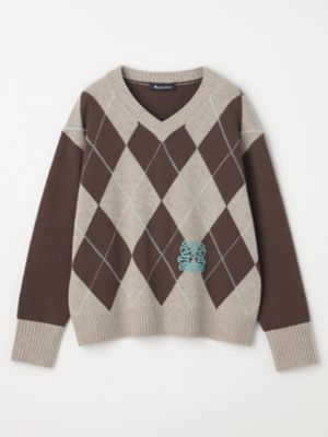 【希少】アーカイブ ドルガバ カシミヤニット セーター アーガイル 希少】アーカイブ ドルガバ カシミヤニット セーター アー