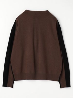 ヴァレンティノ ☆カシミヤ混ロゴインターシャニットグレー ヴァレンティノ ☆カシミヤ混ロゴインターシャニットグレー