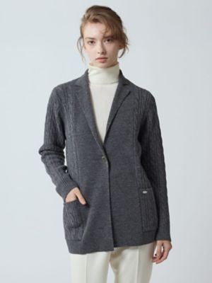 ニットジャケット（5005460028） | Aquascutum (Women