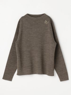 ＜Aquascutum (Women)＞ＡＱブローチニット（５００５４６００４０）