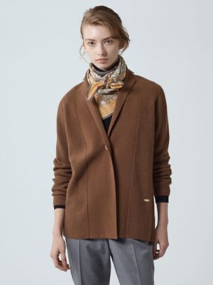 カシミヤニットジャケット（5005460041） | Aquascutum