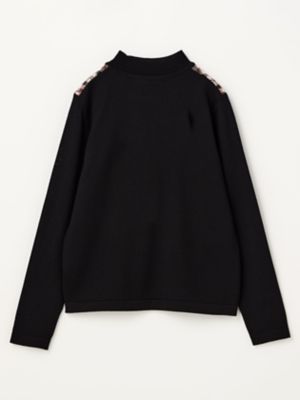 ＜Aquascutum (Women)＞【アンサンブル対応】クラブチェックニット（５００５４６０１２６）