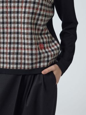 アンサンブル対応】クラブチェックニット（5005460126