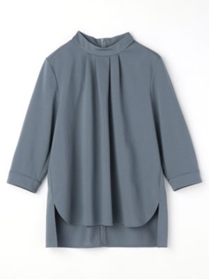 スタンドカラー カットソー（5005470071） | Aquascutum