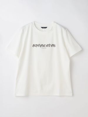 ＜Aquascutum (Women)＞リーフロゴ　Ｔシャツ（５００５４７００７４）