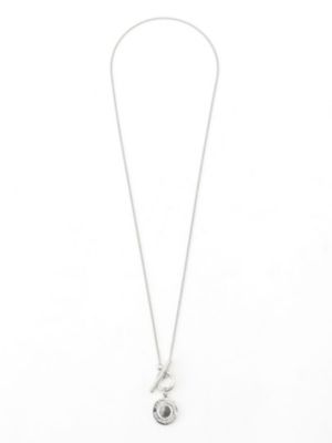 ＜Aquascutum (Women)＞メタルロゴネックレス（５００５４９００８２）