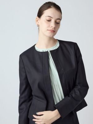 アーツ＆サイエンス 20AW カシミヤセーブルシルクドビールーズジャケット セットアップ対応】ウールシルクドビージャケット