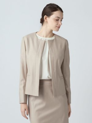 Aquascutum (Women)のノーカラージャケット | レディース | 三越伊勢丹