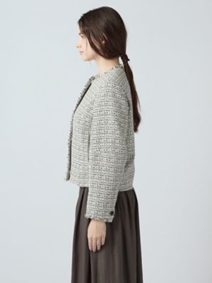 コットンツイードジャケット（5006204004） | Aquascutum