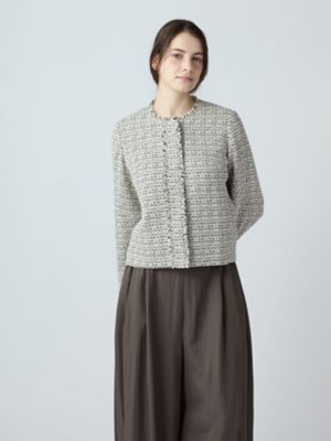 コットンツイードジャケット（5006204004） | Aquascutum