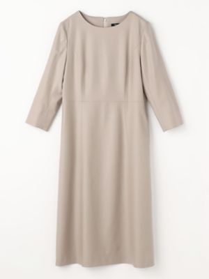 ＜Aquascutum (Women)＞【セットアップ対応】ウールシルクドビードレス（５００６２１６００３）