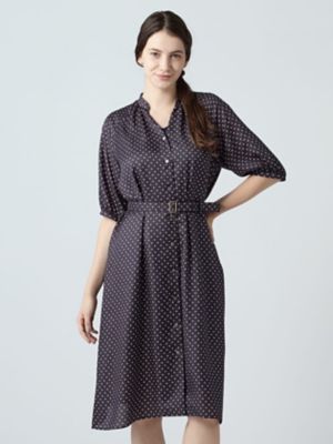 スクエアドットプリントドレス（5006216054） | Aquascutum