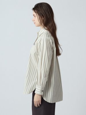 クラスターストライプシャツ（5006220070） | Aquascutum