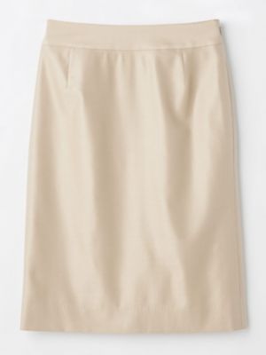 ＜Aquascutum (Women)＞【セットアップ対応】ＷＯＯＬ　ＳＩＬＫ　タイトスカート（５００６２３０２０５）