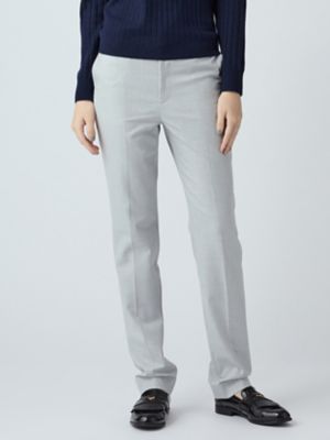 ＜Aquascutum (Women)＞ツイル　テーパードパンツ（５００６２４０００２）